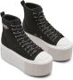Marc Jacobs 75mm platform canvas sneakers Black - Thumbnail 2