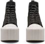 Marc Jacobs 75mm platform canvas sneakers Black - Thumbnail 3