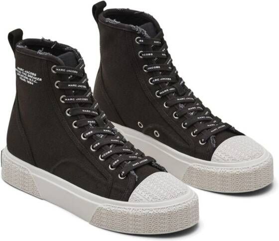 Marc Jacobs canvas high-top sneakers Black