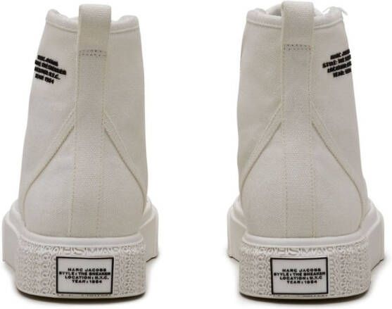 Marc Jacobs canvas high-top sneakers White