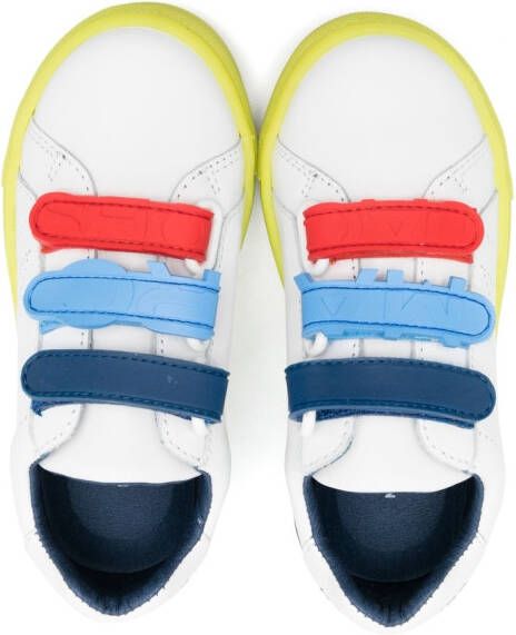 Marc Jacobs Kids colour-block leather sneakers White