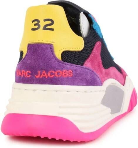 Marc Jacobs Kids number-printed panelled sneakers Multicolour