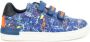 Marc Jacobs Kids paint-splatter leather sneakers Blue - Thumbnail 2