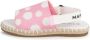 Marc Jacobs Kids polka-dot canvas sandals Pink - Thumbnail 4