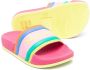 Marc Jacobs Kids rainbow rubber-sole slides Pink - Thumbnail 2