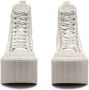 Marc Jacobs logo-embossed cotton sneakers White - Thumbnail 3