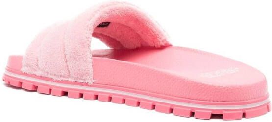 Marc Jacobs The Slide terry slides Pink