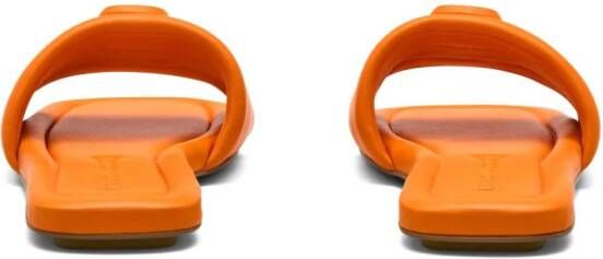 Marc Jacobs logo-plaque mules Orange