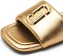 Marc Jacobs The J Marc leather mules Gold - Thumbnail 4
