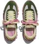 Marc Jacobs Green & Pink 'The Jogger' Sneakers - Thumbnail 5