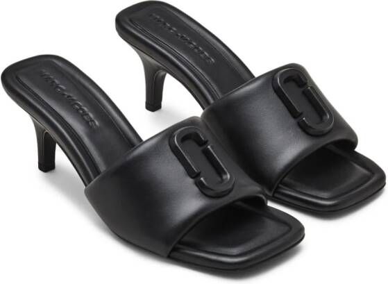Marc Jacobs The Leather J Marc 65mm sandals Black