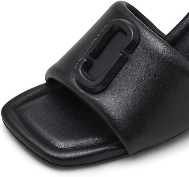 Marc Jacobs The Leather J Marc 65mm sandals Black