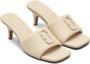 Marc Jacobs The Leather J Marc 65mm sandals White - Thumbnail 2