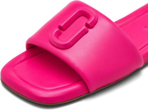 Marc Jacobs The Leather J Marc sandals Pink