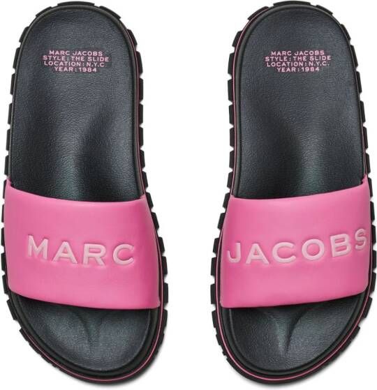 Marc Jacobs The Leather slides Pink