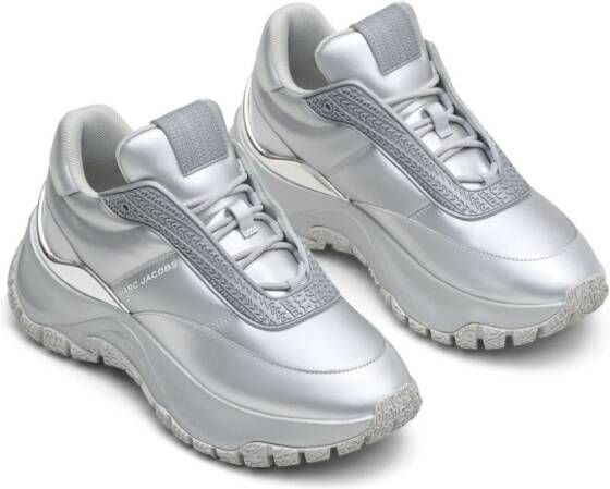 Marc Jacobs The Metallic Lazy Runner sneakers Silver