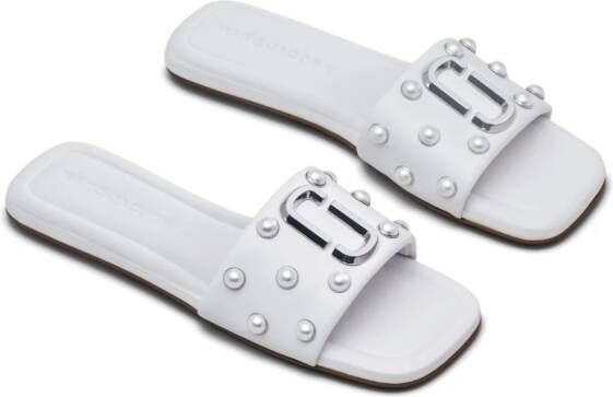 Marc Jacobs The Pearl J Marc sandals White