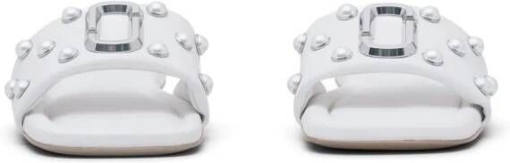 Marc Jacobs The Pearl J Marc sandals White