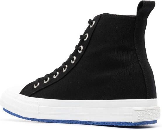 Marcelo Burlon County of Milan lace-up high-top sneakers Black