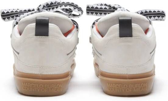 Marcelo Burlon County of Milan Ticinella lace-up sneakers White