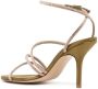 MARIA LUCA 95mm crystal-embellished sandals Gold - Thumbnail 3