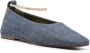 MARIA LUCA Augusta denim ballerina shoes Blue - Thumbnail 2