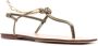 MARIA LUCA chain-link slip-on leather sandals Brown - Thumbnail 2