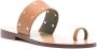 MARIA LUCA stud-detail leather sandals Brown - Thumbnail 2