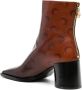Marine Serre Airbrushed Crescent Moon-print boots Brown - Thumbnail 3