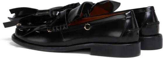 Marni Bambi tasselled leather loafers Black