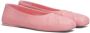 Marni bow leather ballerina shoes Pink - Thumbnail 2