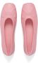 Marni bow leather ballerina shoes Pink - Thumbnail 4