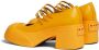 Marni buckle-strap leather pumps Yellow - Thumbnail 3