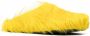 Marni Fussbet Sabot calf-hair slippers Yellow - Thumbnail 2
