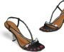 Marni crystal-embellished leather sandals Black - Thumbnail 5