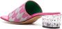Marni crystal-heel patterned sandals Pink - Thumbnail 3