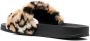 Marni embroidered-logo detail pool slides Neutrals - Thumbnail 3