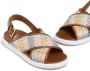 Marni Fussbet interwoven slingback sandals Brown - Thumbnail 5