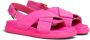 Marni Fussbet leather sandals Pink - Thumbnail 2