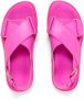 Marni Fussbet leather sandals Pink - Thumbnail 4