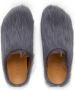Marni Fussbet Sabot calf-hair slippers Grey - Thumbnail 4