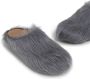 Marni Fussbet Sabot calf-hair slippers Grey - Thumbnail 5