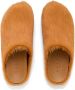 Marni Fussbet Sabot calf-hair slippers Orange - Thumbnail 4