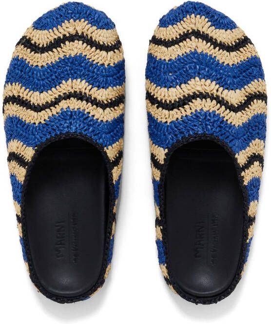 Marni Fussbet Sabot round-toe loafers ZO541
