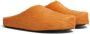 Marni Fussbett calf-hair slippers Orange - Thumbnail 2
