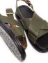 Marni Fussbett colour-block leather sandals Blue - Thumbnail 2