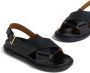 Marni Fussbet leather sandals Black - Thumbnail 5