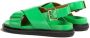 Marni Fussbett cross-strap slingback sandals Green - Thumbnail 3