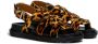 Marni leopard-print gladiator sandals Brown - Thumbnail 2