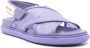 Marni Fussbett logo-appliqué sandals Purple - Thumbnail 2